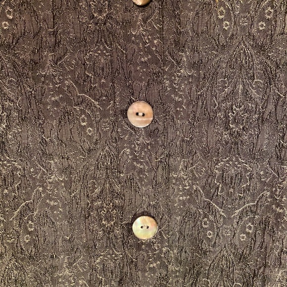 Chico’s Gorgeous Three Button Blazer-Patterned - Picture 3 of 6